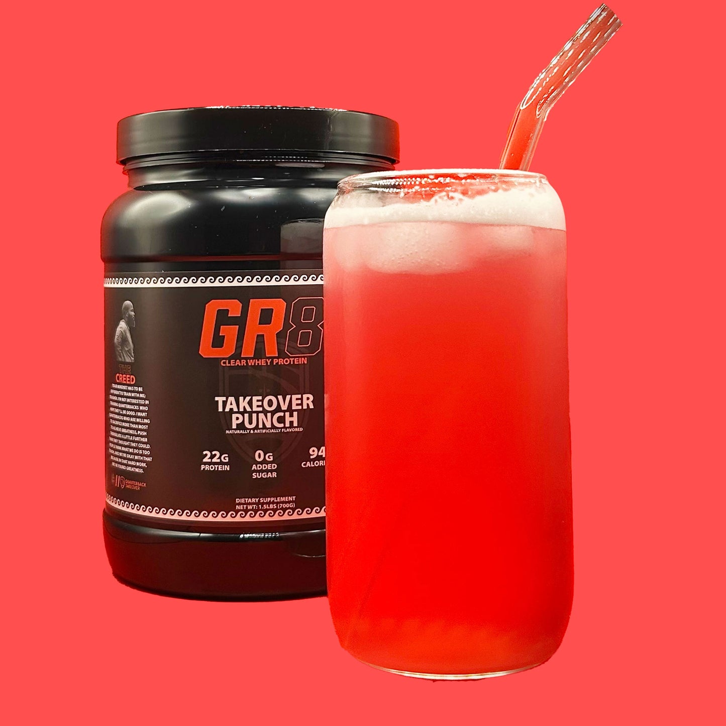 Takeover Punch GR8 Clear Whey Protein